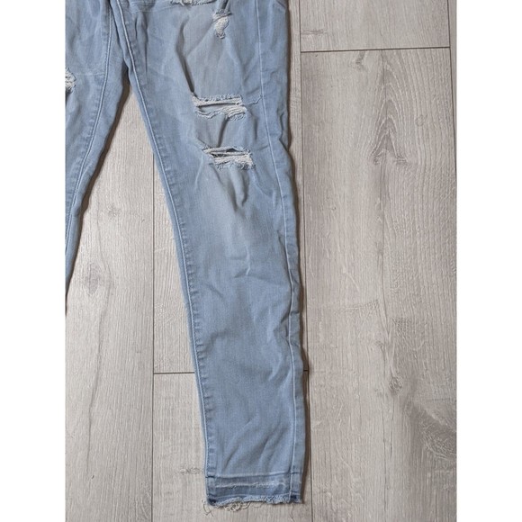 American Eagle Distressed Hi-Rise Jegging Size 6 Women's Super Stretch X Jeans - Picture 6 of 12